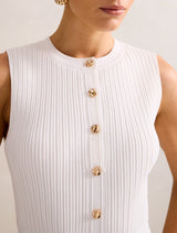 Issie Stitch Interest Mini Dress Forever New