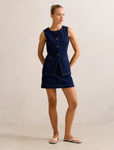 Cassie Denim Skirt Forever New