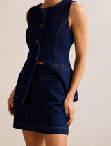 Cassie Denim Skirt Forever New