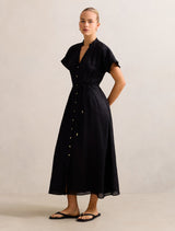 Jemma Shirt Midi Dress Forever New