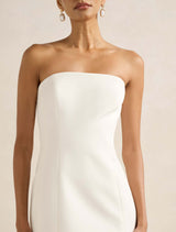 Tahlie Petite Strapless Mini Dress Forever New