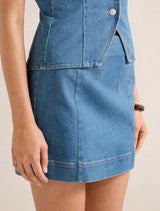 Clarissa Denim Skirt Forever New
