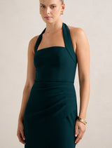 Willow Halter Wrap Maxi Dress Forever New