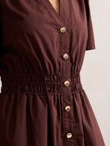 Eleanor Button Down Midi Dress