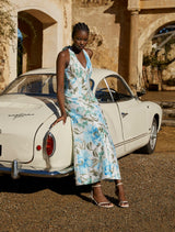 Sallie Halter Bow Midi Dress Forever New