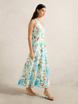 Sallie Halter Bow Midi Dress Forever New