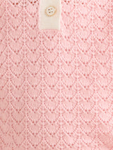 Connie Girls Scallop Knit Top
