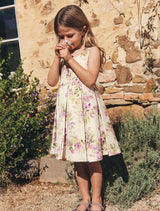 Isabel Girls Mini Print Dress