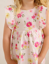 Hana Girls V-Back Print Dress Forever New