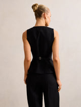 Saylor Linen Waistcoat Forever New