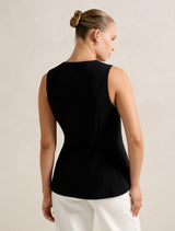 Ally Long Waistcoat Forever New