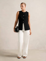 Ally Long Waistcoat Forever New