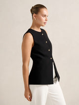 Ally Long Waistcoat Forever New