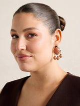 Signature Leia Stone Drop Earrings Forever New