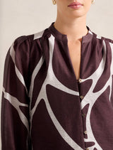 Adaline Printed Blouse Forever New