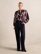 Adaline Printed Blouse Forever New