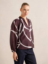 Adaline Printed Blouse Forever New