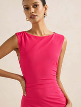 Ally Petite Jersey Midi Dress Forever New