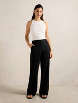 Carla Racer Knit Rib Tank Top Forever New