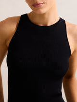Carla Racer Knit Rib Tank Top Forever New