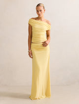 Mimi Flute Maxi Skirt Forever New