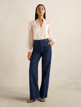 Emilia Printed Blouse Forever New