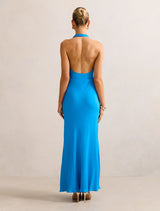 Marina Cowl Halter Dress Forever New