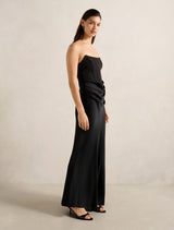 Isra Drape Strapless Maxi Dress Forever New