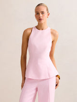 Liliana Linen Top Candy Hearts Set Forever New