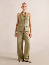 Saxon Halter Waistcoat