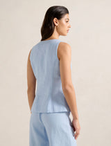 Tia Tie Front Waistcoat Forever New