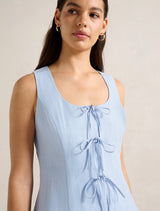 Tia Tie Front Waistcoat Forever New