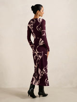 Ally Petite Long Sleeve Midi Dress Forever New