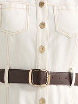 Annalee Sleeveless Shirt Dress Forever New