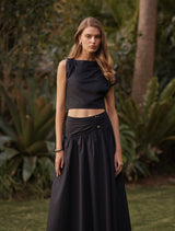 Dottie Draped Hardware Top Forever New