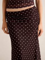 Mimi Flute Maxi Skirt Forever New