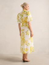 Macey Printed Midi Dress