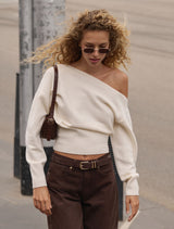 Emerson Asymmetric Sweater Forever New