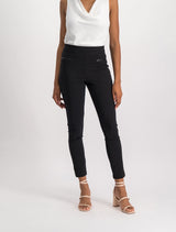 Stephanie Pull On Skinny Pants Black Forever New