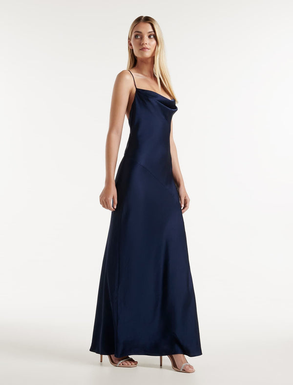 Blair Back Detail Maxi Dress Forever New