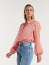 Amelia Button Down Blouse Forever New