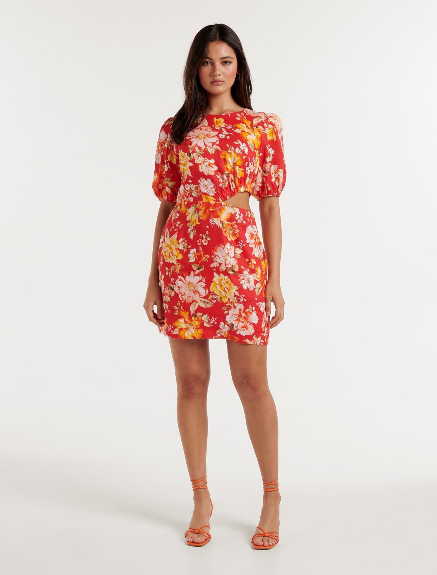 ANDMARY】Leah muffler mini dress