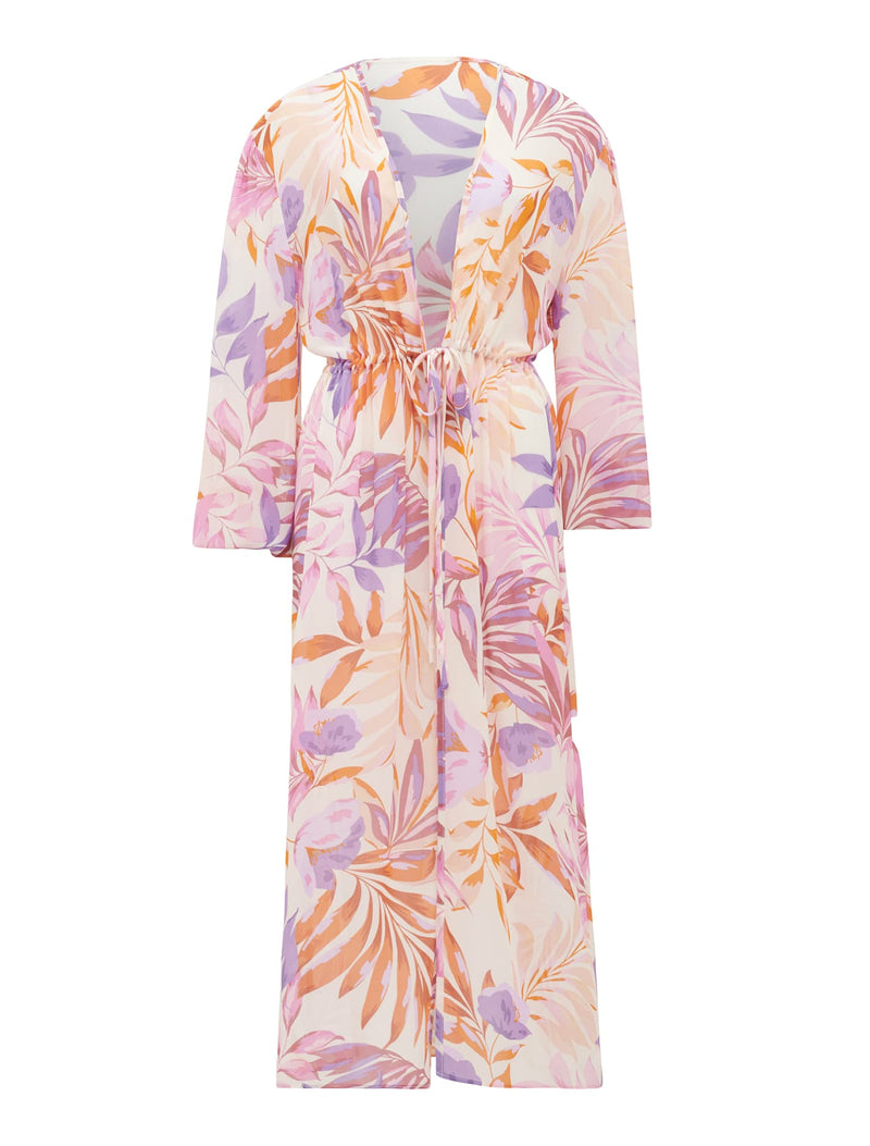 Bronte Longline Print Kimono Forever New