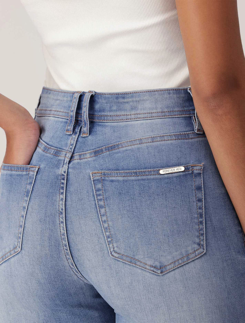 Ashley Mid-Rise Ankle Skinny Jeans Forever New