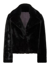 Amelia Cropped Fur Coat Forever New