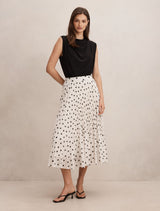 Aurora Pleated Skirt Forever New