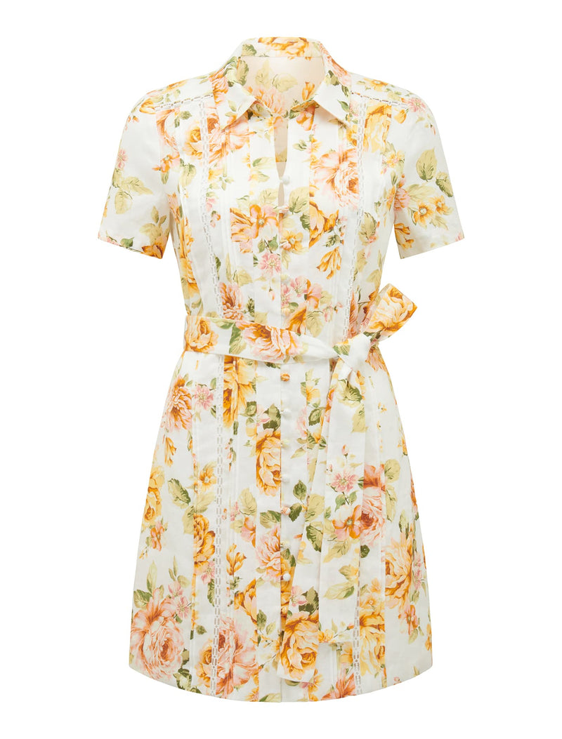 Brooke Mini Shirt Dress Forever New