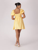 Phoebe Ruched Bodice Mini Dress Forever New