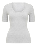 Avery Scoop Neck T-Shirt Forever New