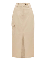 Evelyn Split Midi Skirt Forever New